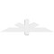 Ekena Millwork Kennewick Architectural Grade PVC Gable Bracket, 48"W x 12"H x 4"D x 4"F, 6/12 Pitch GBP048X12X0404KEN00 - alternate 5